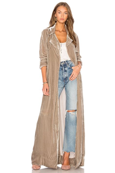 nude duster|Womens Beige Coats 